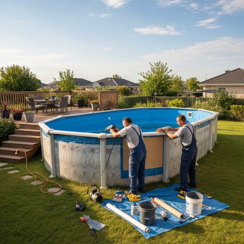 Above Ground Pool Wall Repair