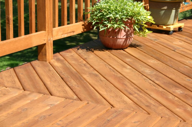 Redwood Deck Installation in Olympia, WA